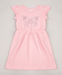 Vestido-Infantil--Soul-Free--Borboleta-com-Glitter-Manga-Curta-Rosa-9619970-Rosa_1