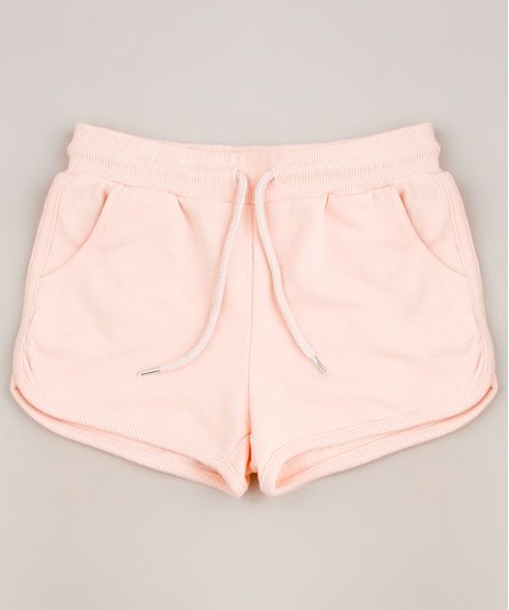 Short-Infantil-Basico-Running-em-Moletom-Rose-9584033-Rose_1