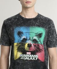 Camiseta-Masculina-Rocket-Guardioes-da-Galaxia-Marmorizada-Manga-Curta-Gola-Careca-Preta-9716574-Preto_4