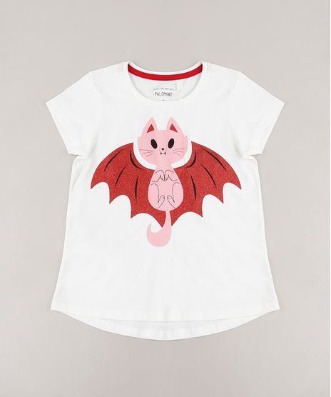 Blusa-Infantil-Morcego-com-Glitter-Manga-Curta-Off-White-9729821-Off_White_1
