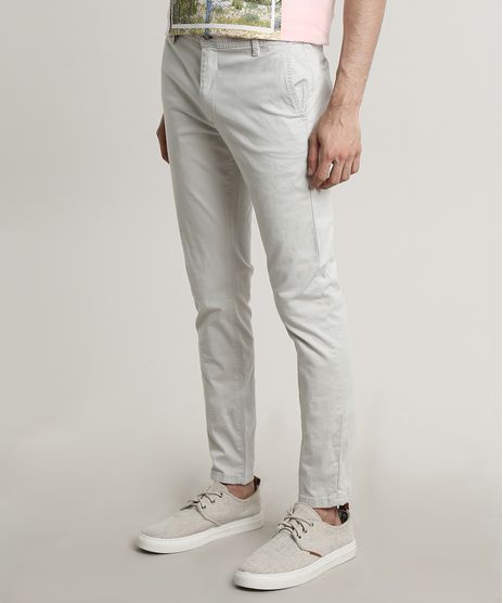 Calca-de-Sarja-Masculina-Chino-Skinny-Cinza-Claro-9662311-Cinza_Claro_1