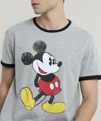 Camiseta-Masculina-Mickey-Mouse-Manga-Curta-Gola-Careca-Cinza-Mescla-9716576-Cinza_Mescla_4