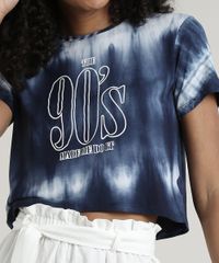 Blusa-Feminina-Cropped--90-s--Estampada-Tie-Dye-Manga-Curta-Azul-Marinho-9617704-Azul_Marinho_4