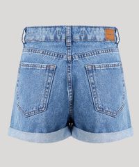 Short-Jeans-Feminino-Mom-Barra-Dobrada-Azul-Medio-9274697-Azul_Medio_6