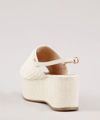 Sandalia-Feminina-Oneself-Flatform-com-Amarracao-Bege-Claro-9705057-Bege_Claro_4
