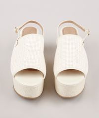 Sandalia-Feminina-Oneself-Flatform-com-Amarracao-Bege-Claro-9705057-Bege_Claro_5