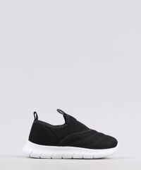 Tenis-Infantil-Molekinho-Esportivo-Running-com-Recortes-Preto-9740459-Preto_1
