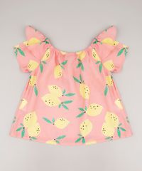 Blusa-Infantil-Estampada-de-Limao-Siciliano-com-Babado-Manga-Curta-Coral-9682739-Coral_1