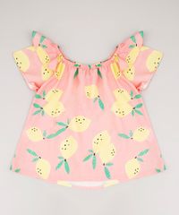 Blusa-Infantil-Estampada-de-Limao-Siciliano-com-Babado-Manga-Curta-Coral-9682739-Coral_2