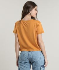 Blusa-Feminina--Mentally-on-the-Beach--Manga-Curta-Decote-Redondo-Mostarda-9700795-Mostarda_2 Blusa-Feminina--Mentally-on-the-Beach--Manga-Curta-Decote-Redondo-Mostarda-9700795-Mostarda_2