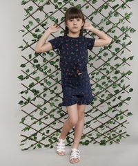 Blusa-Infantil-Estampada-de-Cerejas-com-Amarracao-Manga-Curta-Azul-Marinho-9668932-Azul_Marinho_2