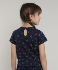 Blusa-Infantil-Estampada-de-Cerejas-com-Amarracao-Manga-Curta-Azul-Marinho-9668932-Azul_Marinho_4