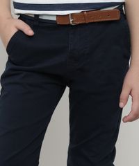 Calca-de-Sarja-Infantil-Slim-com-Cinto-Listrado-Azul-Marinho-9637831-Azul_Marinho_4