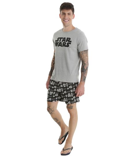 Pijama-Star-Wars-Cinza-Mescla-8577422-Cinza_Mescla_1