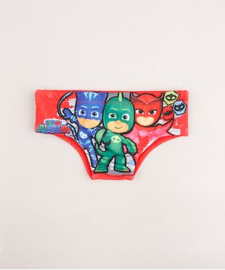 Sunga-Slip-Infantil-Pj-Mask-Estampada-Vermelho-9666930-Vermelho_1
