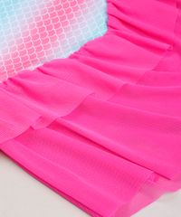 Saia-de-Praia-Infantil-Sereia-Estampada-de-Escamas-com-Protecao-UV50--Rosa-9668234-Rosa_4