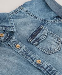 Camisa-Jeans-Infantil-com-Bolso-Manga-Curta-Azul-Medio-9684470-Azul_Medio_4