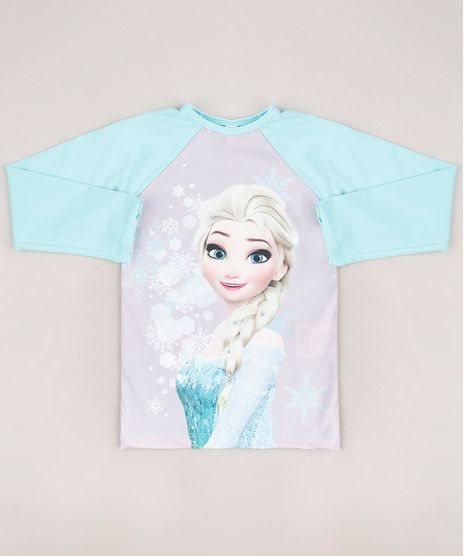Blusa-de-Praia-Infantil-Elsa-Frozen-Manga-Longa-Verde-Agua-9700475-Verde_Agua_1