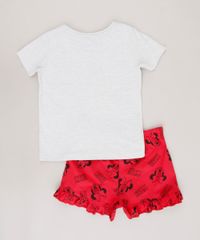 Pijama-Infantil-Minnie-Manga-Curta-Cinza-Mescla-Claro-9641230-Cinza_Mescla_Claro_2