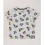 Camiseta-Infantil-Mickey-Estampada-Tropical-com-Bolso-Manga-Curta-Cinza-Mescla-9674530-Cinza_Mescla_1