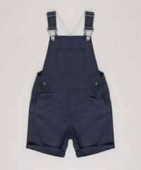 Jardineira-de-Sarja-Infantil-com-Bolsos-Azul-Marinho-9635833-Azul_Marinho_1