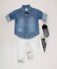 Camisa-Jeans-Infantil-com-Bolsos-Barra-Desfiada-Manga-Longa-Azul-Escuro-9635844-Azul_Escuro_3