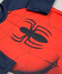 Conjunto-de-Camiseta-de-Praia-Infantil-Homem-Aranha---Touca---Sunga-Azul-Marinho-9667868-Azul_Marinho_4