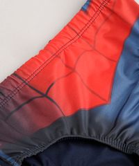 Conjunto-de-Camiseta-de-Praia-Infantil-Homem-Aranha---Touca---Sunga-Azul-Marinho-9667868-Azul_Marinho_5
