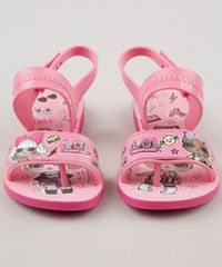 Rasteira-Infantil-Grendene-Kids-Lol-Surprise-Estampada-com-Bolsa-Rosa-9722387-Rosa_4