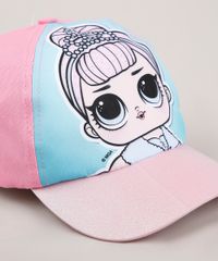 Bone-Infantil-Aba-Curva-LOL-Surprise-com-Lurex-Rosa-9669061-Rosa_2