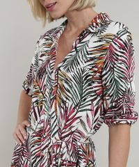 Vestido-Chemise-Feminino-Midi-Estampado-de-Folhagem-Manga-3-4-Branco-9670980-Branco_4 Vestido-Chemise-Feminino-Midi-Estampado-de-Folhagem-Manga-3-4-Branco-9670980-Branco_4