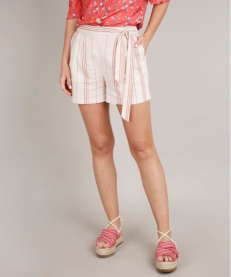 Short-Feminino-Listrado-em-Linho-com-Bolsos-e-Faixa-para-Amarrar-Off-White-9639634-Off_White_1