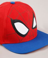 Bone-Infantil-Aba-Reta-Homem-Aranha-Vermelho-9664350-Vermelho_2