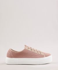 Tenis-Feminino-Moleca-Flatform-Texturizado--Rose-9667517-Rose_1