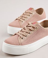 Tenis-Feminino-Moleca-Flatform-Texturizado--Rose-9667517-Rose_2