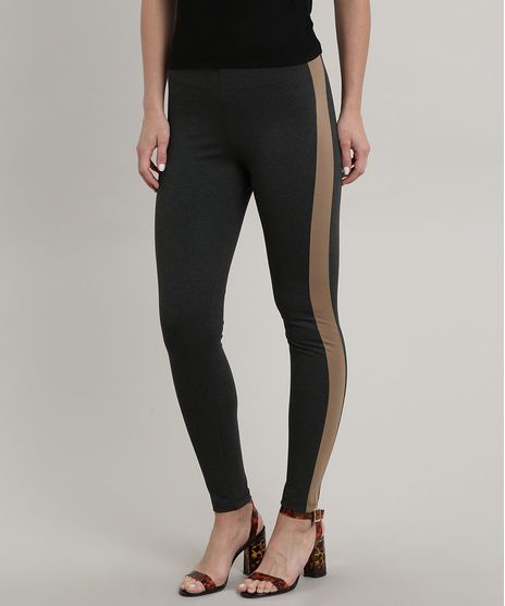 Calca-Legging-Feminina-com-Recorte-Lateral-Cinza-Mescla-Escuro-9705777-Cinza_Mescla_Escuro_1