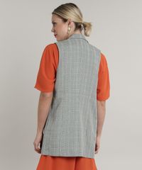 Colete-Feminino-Longo-Estampado-Xadrez-com-Bolsos-Kaki-9641292-Kaki_2 Colete-Feminino-Longo-Estampado-Xadrez-com-Bolsos-Kaki-9641292-Kaki_2