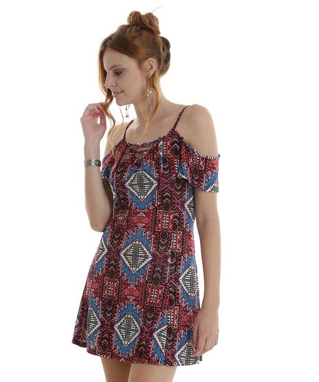 Vestido-Open-Shoulder-Estampado-Etnico-Vermelho-8574423-Vermelho_1