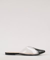 Mule-Feminino-Bico-Fino-Via-Uno-com-Recorte-Transparente-Preto-9673923-Preto_1
