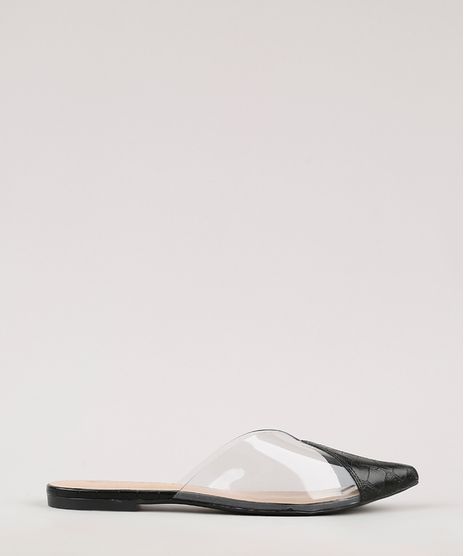 Mule-Feminino-Bico-Fino-Via-Uno-com-Recorte-Transparente-Preto-9673923-Preto_1
