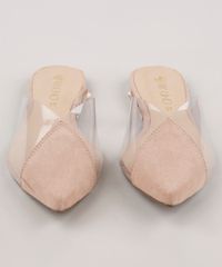 Mule-Feminino-Bico-Fino-Via-Uno-com-Recorte-Transparente-Bege-9673922-Bege_4