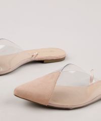 Mule-Feminino-Bico-Fino-Via-Uno-com-Recorte-Transparente-Bege-9673922-Bege_5