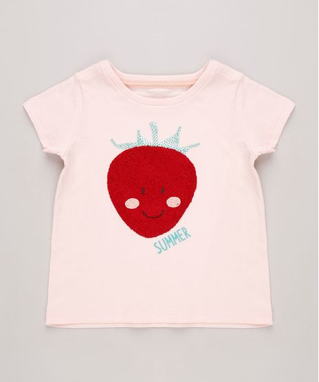 Blusa-Infantil-Morango-com-Paetes-Manga-Curta-Rose-9688716-Rose_1