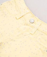 Short-de-Sarja-Infantil-Estampado-de-Estrelas-Amarelo-9727893-Amarelo_4