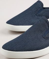 Tenis-Jeans-Slip-On-Mule-Masculino-Oneself-Azul-Escuro-9770492-Azul_Escuro_2