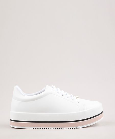Tenis-Feminino-Vizzano-Flatform-Branco-9709011-Branco_1 Tenis-Feminino-Vizzano-Flatform-Branco-9709011-Branco_1