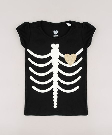 Blusa-Infantil-Halloween-Esqueleto-Manga-Curta-Preta-9729835-Preto_1