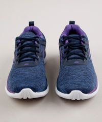 Tenis-Feminino-Esportivo-Ace-Running-com-Recortes-Azul-Marinho-9790197-Azul_Marinho_4