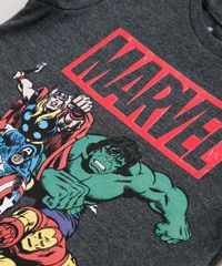 Camiseta-Infantil-Marvel-Os-Vingadores-Manga-Curta-Cinza-Mescla-Escuro-9715171-Cinza_Mescla_Escuro_4