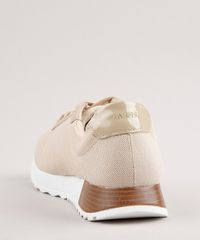 Tenis-Feminino-Via-Uno-Running-Bege-9675419-Bege_3